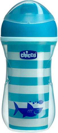 drinkbeker Haai Active jongens 266 ml blauw