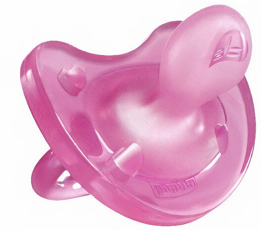 fopspeen Physio Soft siliconen roze 16 maanden