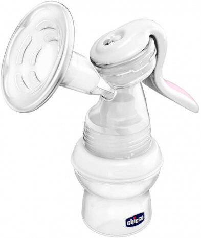 borstkolf manueel 300 ml siliconen wit