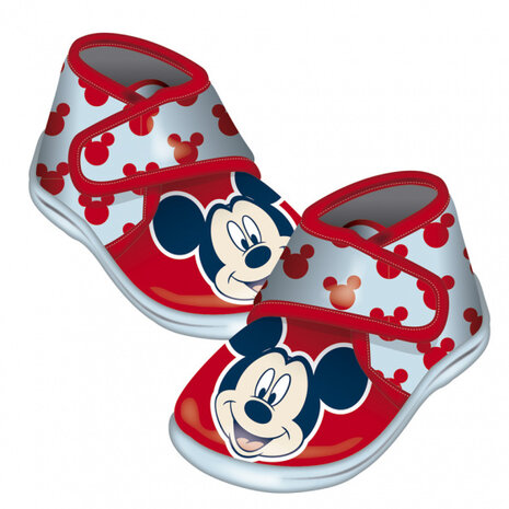 kinderschoenen Mickey Mouse polykatoen rood maat 24