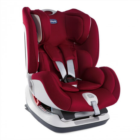 autostoel Seat Up-012 junior 55 x 44 cm polykatoen rood