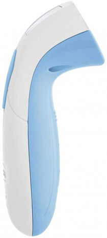 thermometer multifunctioneel siliconen wit/blauw