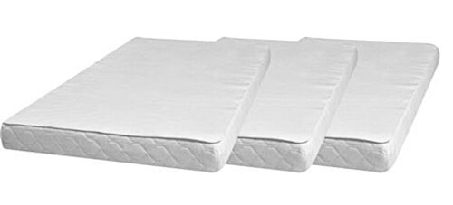 hoeslaken molton 40 x 50 cm badstof wit 3 stuks