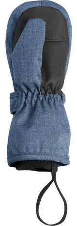 wanten junior polyester jeansblauw maat 2/3 jaar