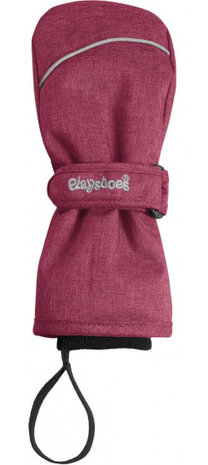 wanten junior polyester paars maat 3/4 jaar