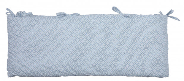boxbumper 320 x 30 cm katoen blauw