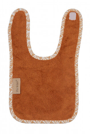 slabbetje 36 x 23 cm bamboe/polyester bruin