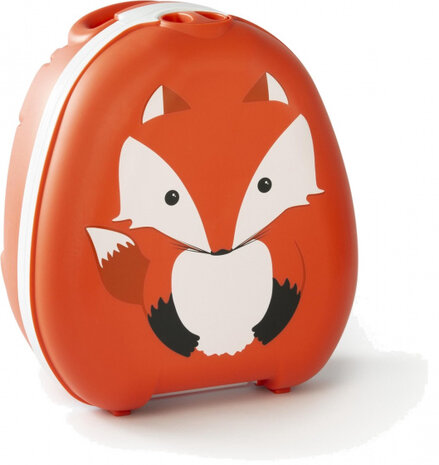plaspotje My Carry Potty Vos 26 x 15 cm oranje/wit