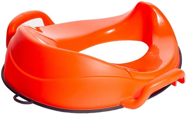 toiletverkleiner My Carry Potty Vos 23 x 15 cm oranje/wit
