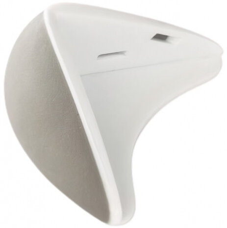 tafelhoekbescherming deluxe 4,5 cm wit foam