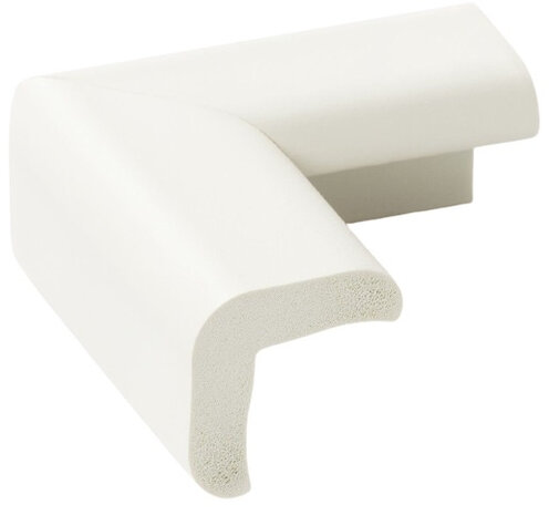 tafelhoekbescherming 6 x 6 cm foam wit 4 stuks