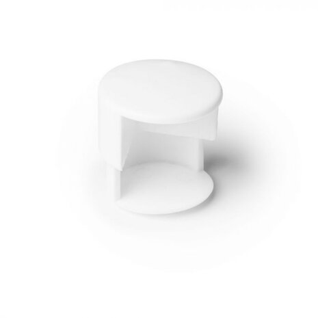 tafelhoekbescherming dubbel 3 cm wit 4 stuks