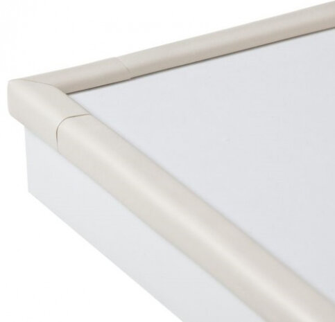 tafelbeschermset 3,8 meter foam wit 5-delig