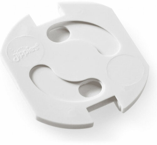 stopcontactbeveiligers draaistop wit 5 stuks