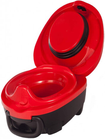 plaspotje My Carry Potty Lieveheersbeestje 26 cm rood
