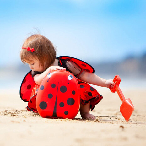 plaspotje My Carry Potty Lieveheersbeestje 26 cm rood