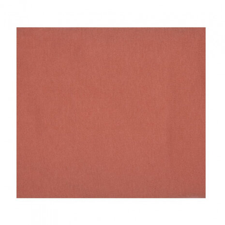 hoeslaken junior 40 x 80 cm katoen terracotta
