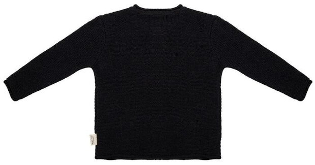 cardigan meisjes katoen grijs maat 56