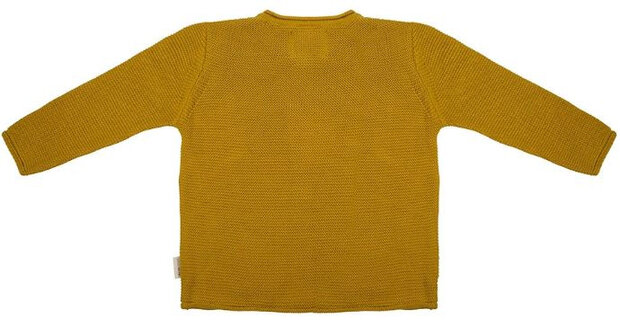 cardigan meisjes katoen geel maat 56