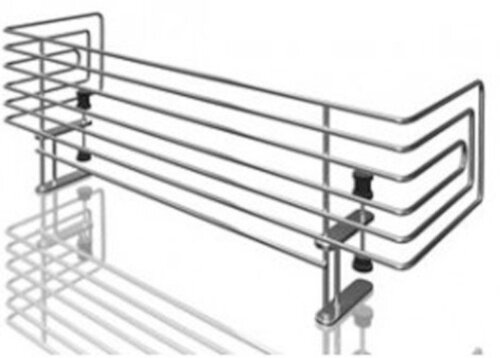 fornuisrek Reer 60 x 14 cm RVS zilver