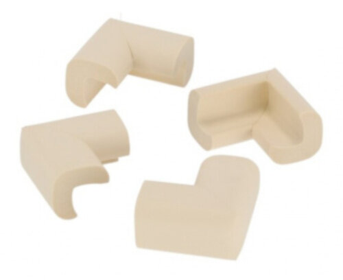 hoekbeschermer 15 x 3 x 24 beige 4 stuks