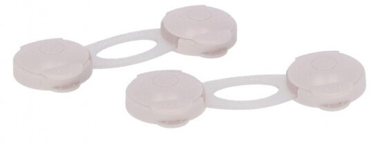 veiligheidsslot 12 x 1 x 17 cm wit 2 stuks