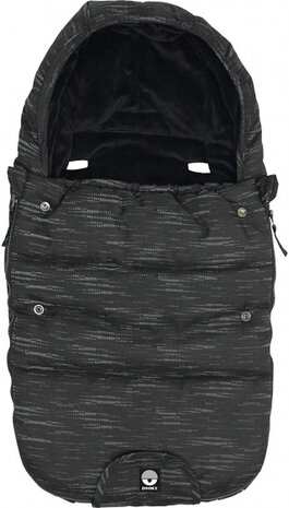 voetenzak Matrix 70 x 40 cm polyester antraciet