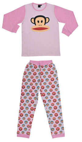 pyjama Jersey meisjes katoen roze maat 10 jaar