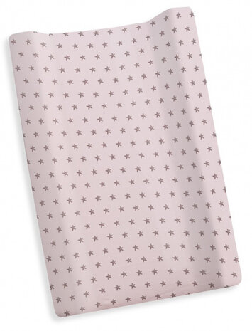 aankleedkussenhoes junior 75 x 40 cm katoen roze