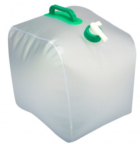 Water jerrycan met kraan 20 liter opvouwbaar