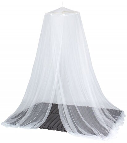 Klamboe 2-persoons polyester wit