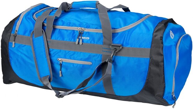 weekendtas Sphere 119 liter polyester blauw/donkergrijs