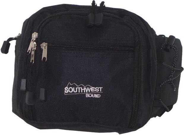 heuptas Southwest Bound 1,5 liter zwart