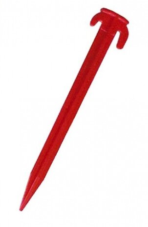 tentharing 6 stuks 20 cm rood