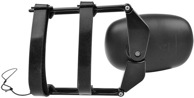 caravanspiegel Basic 23 cm zwart