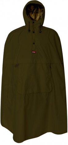 regenponcho Cordes bruin one size