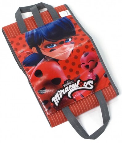strandtas en mat Ladybug 150 cm rood