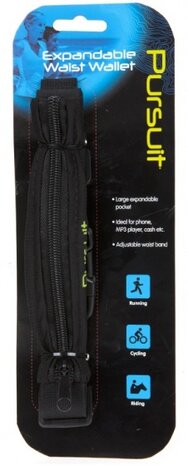 waist-wallet Pursuit 16 cm zwart