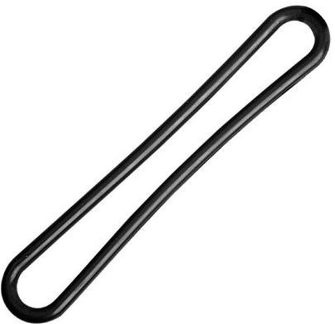 spanrubber 20 cm rubber zwart per stuk