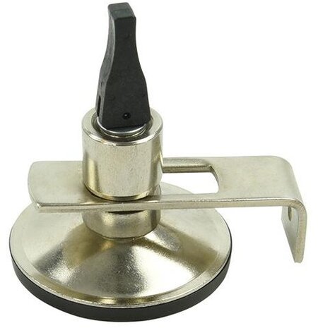 zuignapbevestiging voortent zilver/zwart 5,5 cm