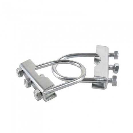 klem 48 mm voor neuswiel + U-beugel 60/70mm 2 stuks