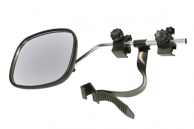 caravanspiegel Argus 19 cm zwart