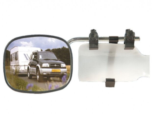caravanspiegel Argus 19 cm zwart