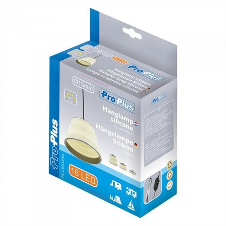 hanglamp camping led beige 15 cm
