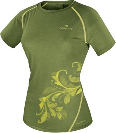 Mesa T-shirt dames groen maat XS