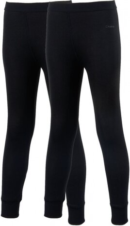 Thermobroek junior (2-Pack) zwart maat 140