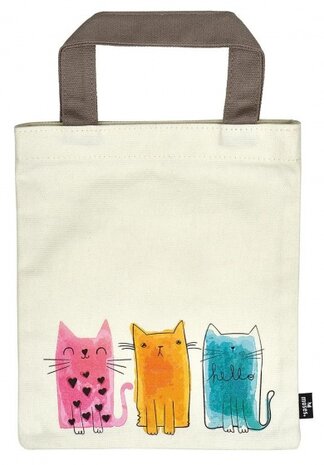 Libri_x shopper katten 20x25 cm