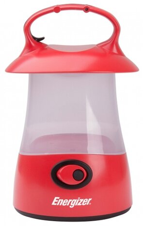 campinglantaarn compact rood