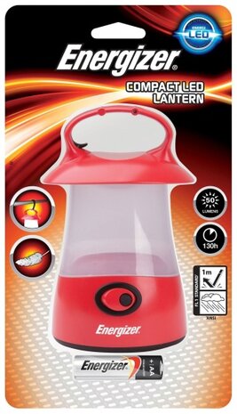 campinglantaarn compact rood
