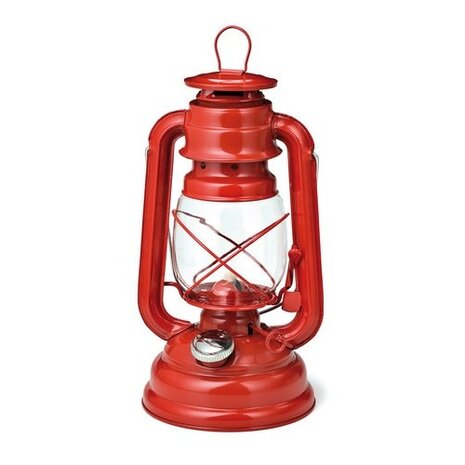 olielamp 24,5 cm rood